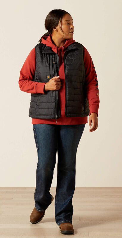 Rebar Cordura Ripstop Lightweight Insulated Vest Full Plus